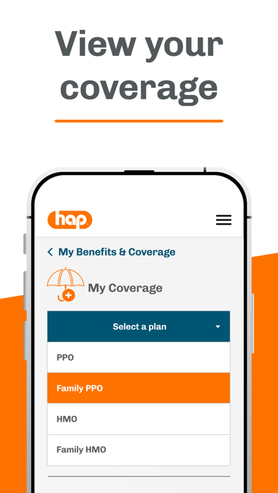 HAP (Health Alliance Plan) Screenshot