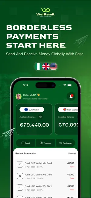 WelRemit screenshot 1