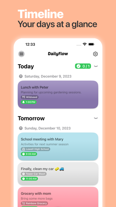 DailyFlow - Easy Daily Planner Screenshot