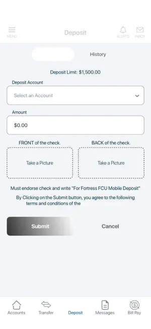 Fortress Federal Credit Union screenshot 3