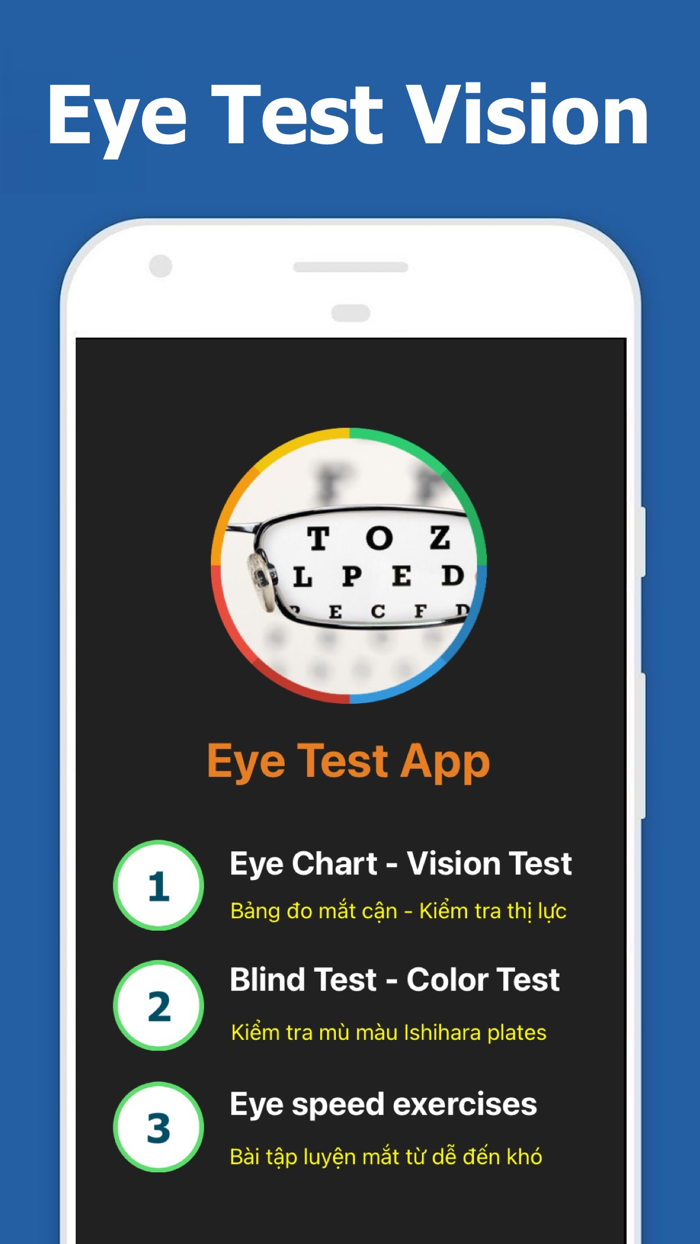 Eye Test Vision  Color Blind