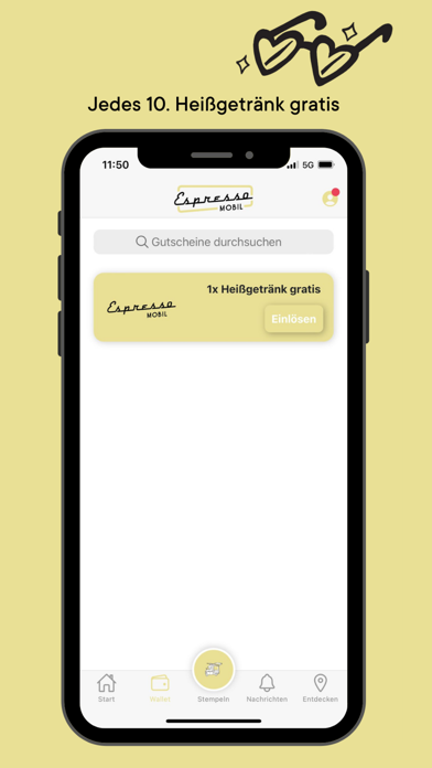 Espressomobil Screenshot