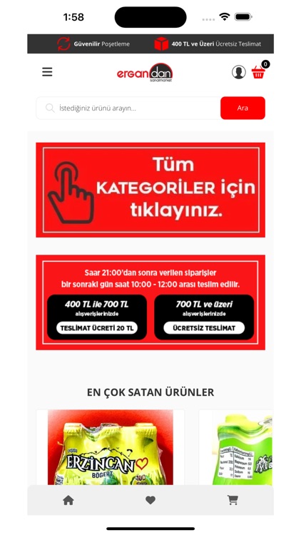 Ergandan Sanal Market