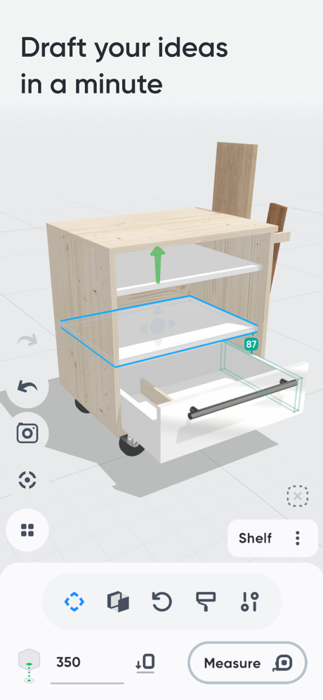 Moblo - 3D furniture modeling screenshot 2