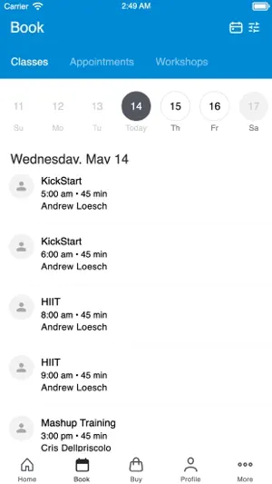 Funatics Fitness screenshot 2