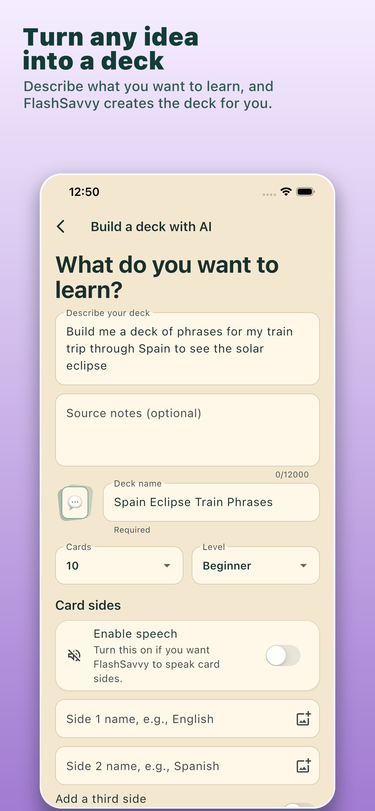 Screenshot 2 of FlashSavvy