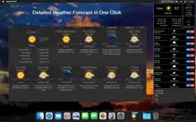 Weather Dock+ Desktop forecast iPhone image 2