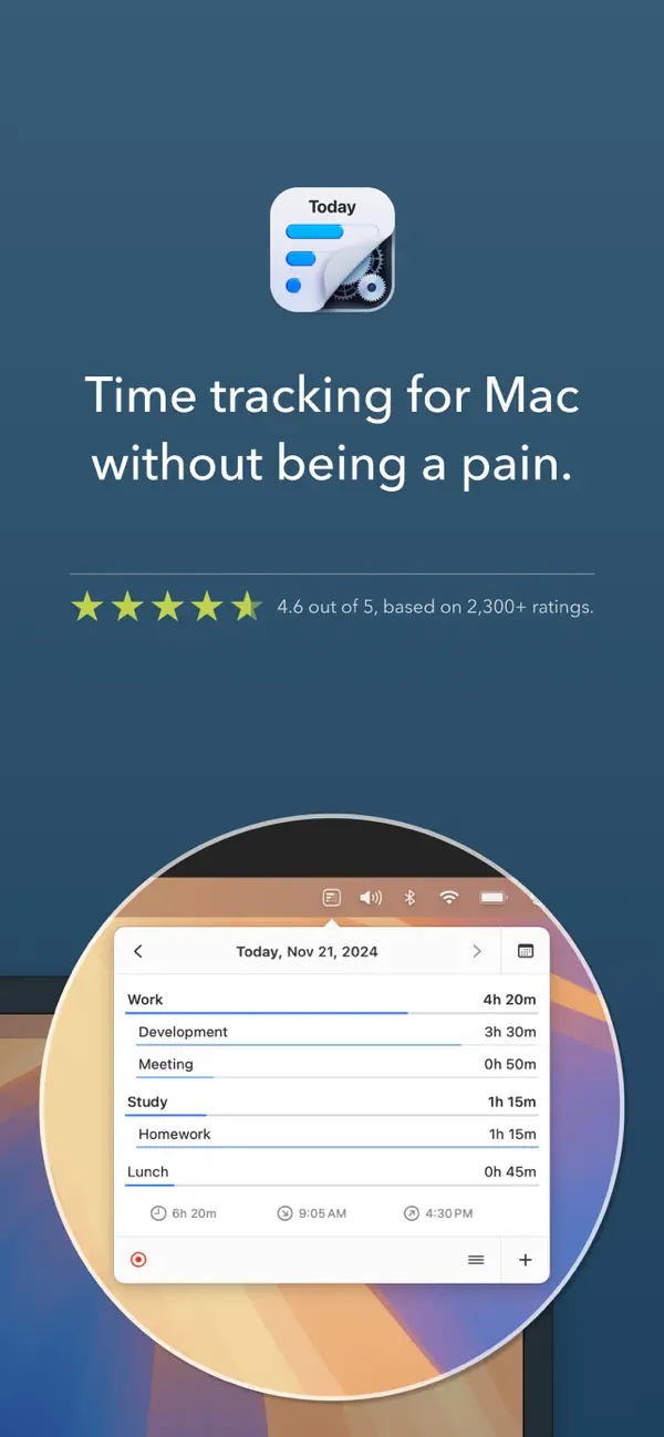 #2. Daily – Hours & Time Tracker (iOS) От: Niels Mouthaan