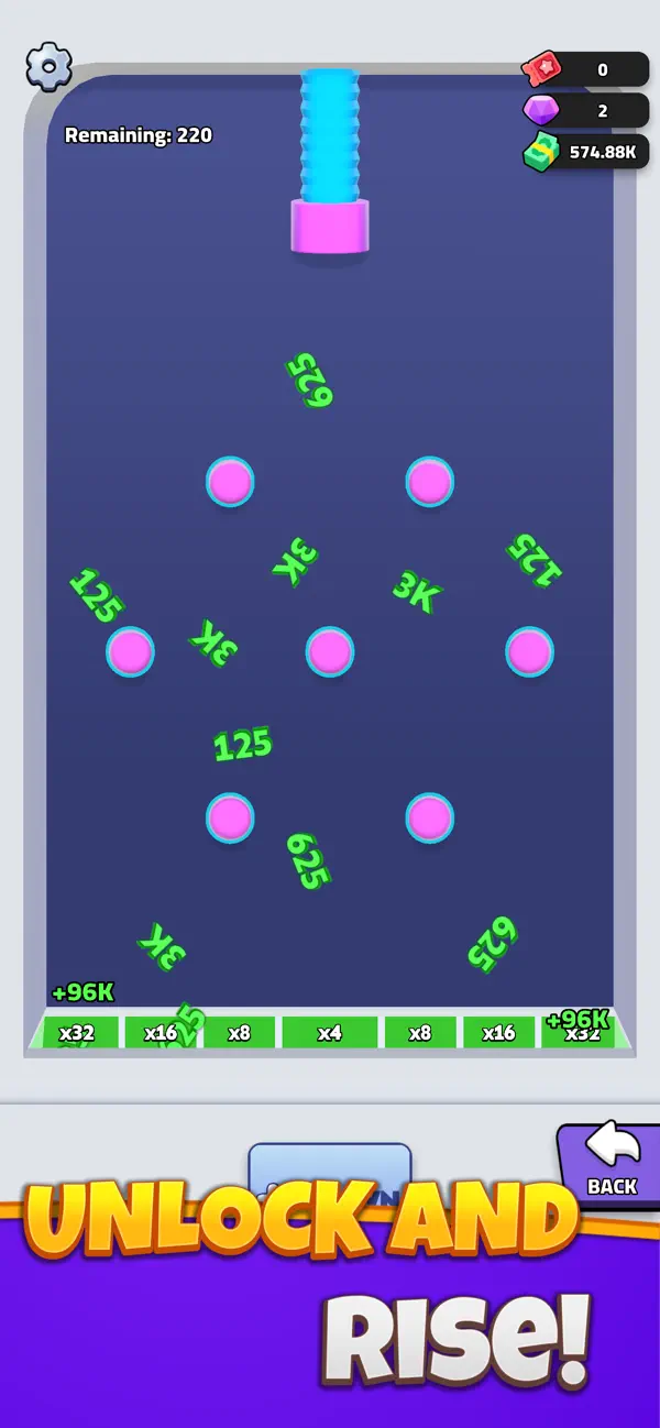Idle Cash Run - Digit Clicker Hack screenshot 3 - game app interface
