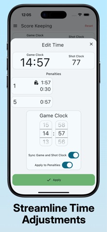 LaxClock: Smart Lacrosse Timer screenshot
