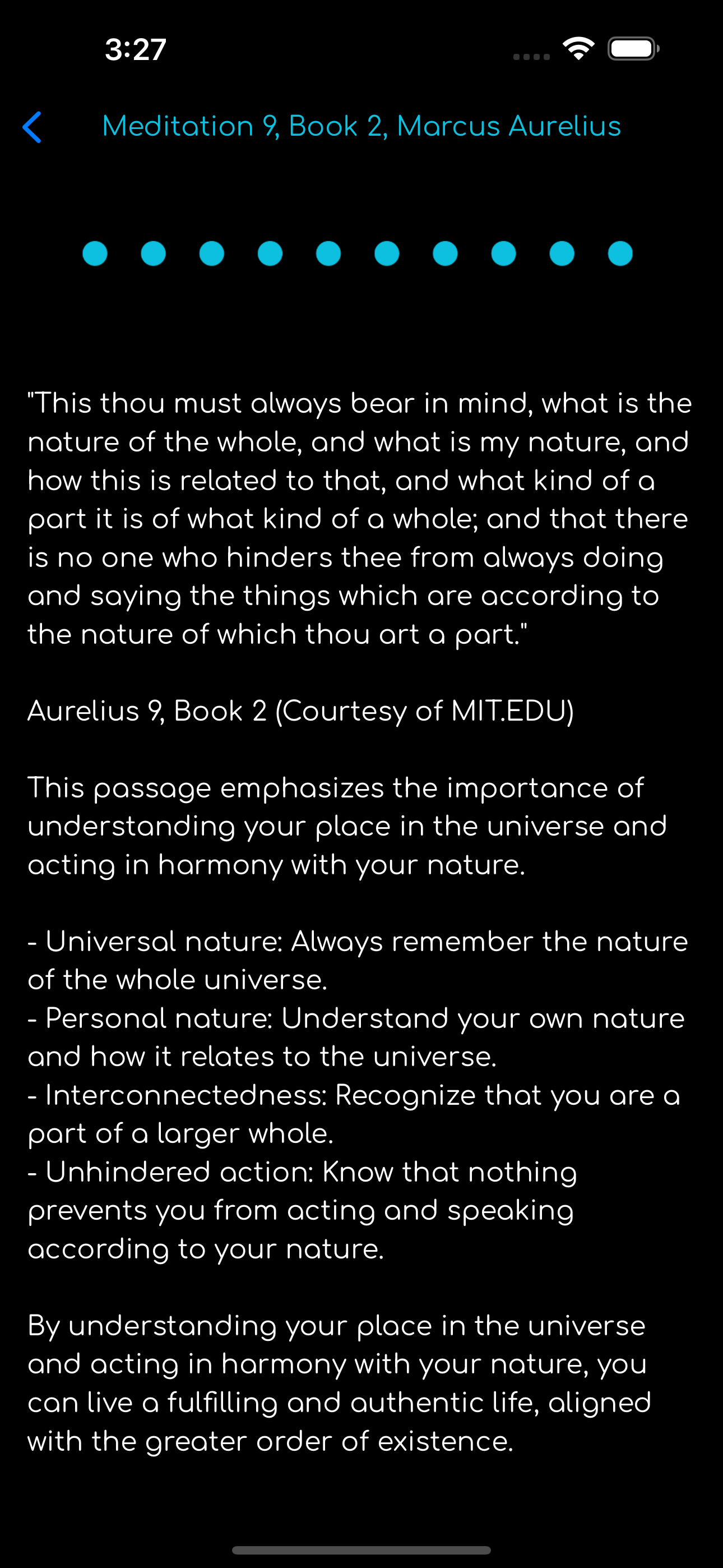 Kouros: Philosophy Daily