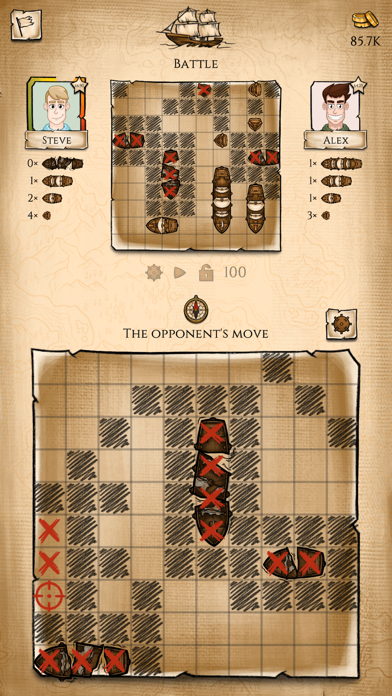 Sea Battle Online Game Screenshot