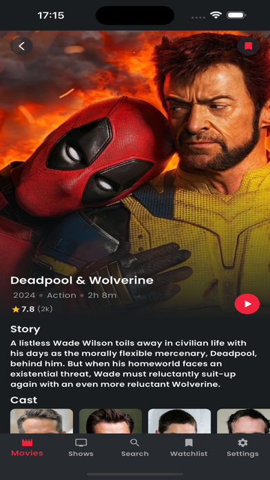 TV Box: Movies & Live TV Guide Screenshot