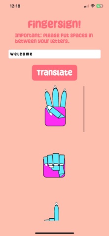 Fingersign! Screenshot 3 of 4
