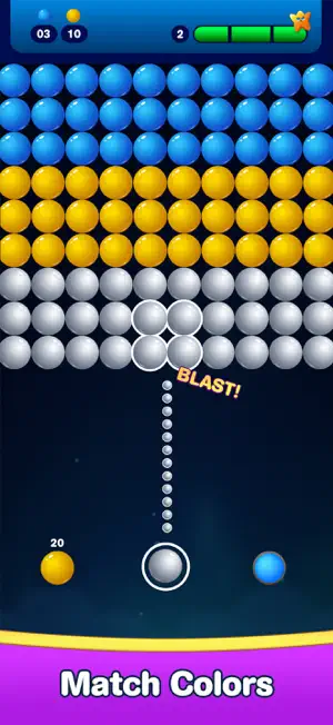 Pop Bubbles: Match Puzzle Game screenshot 3