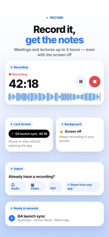 One AI: AI Note Taker Screenshot 2 of 10