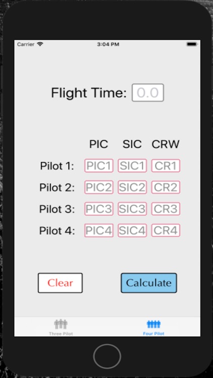 P3 Flight Time Calculator