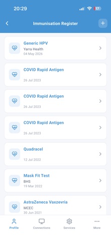 OnePassport Profile screenshot