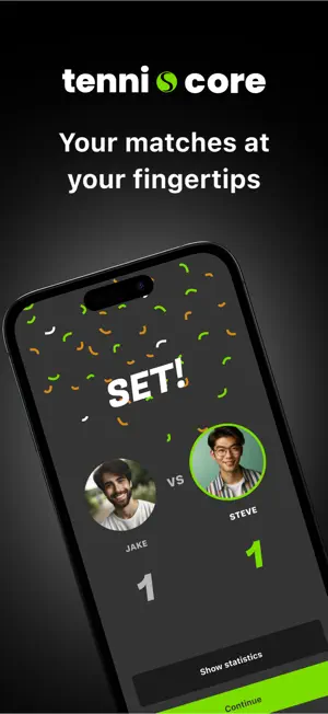TenniScore screenshot 1