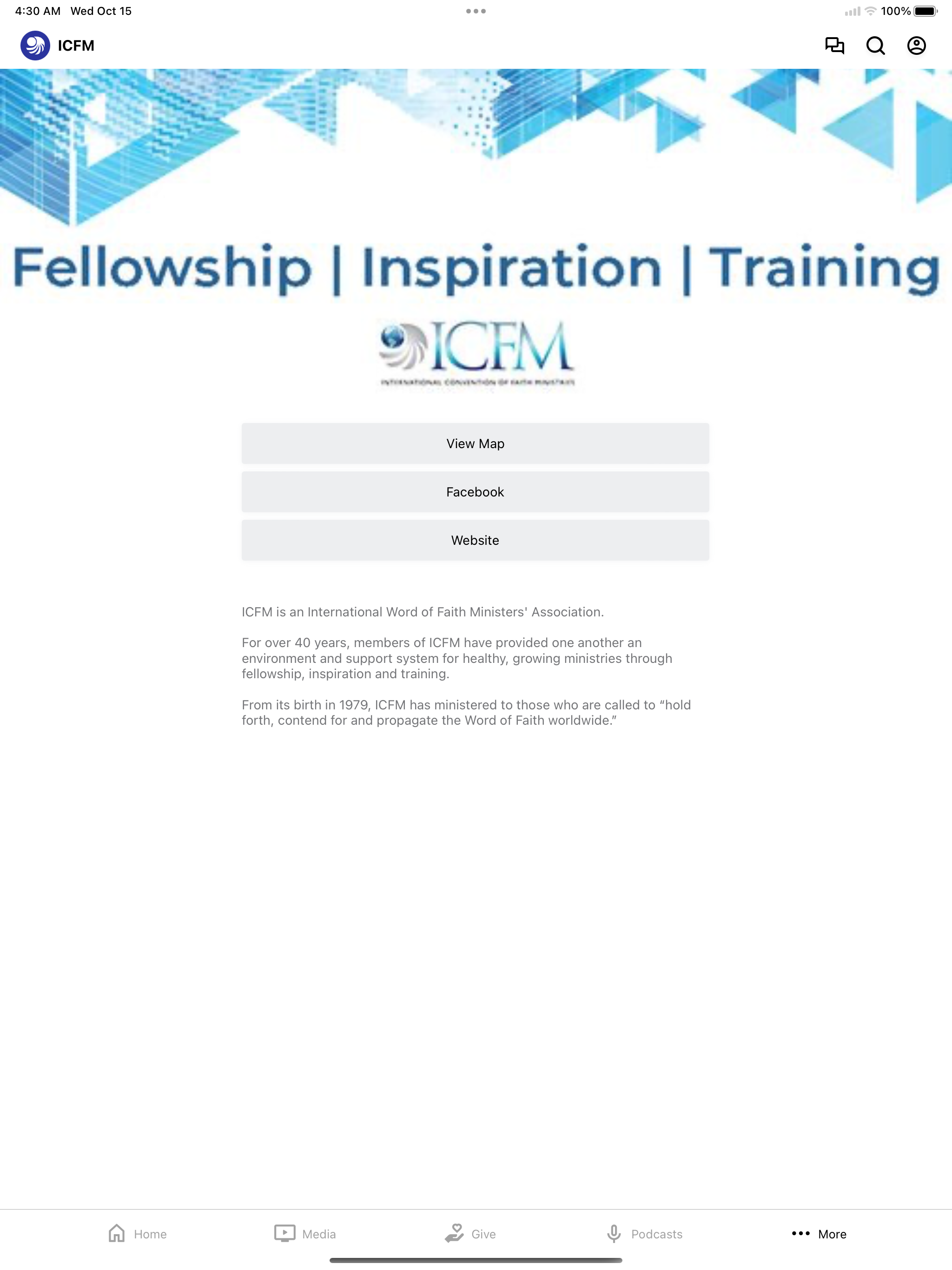 ICFM App screenshot 8