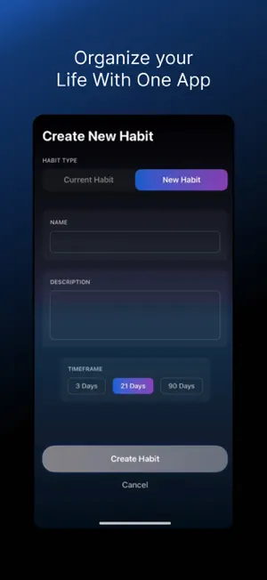 Trackit Smart Habit Tracker screenshot 1