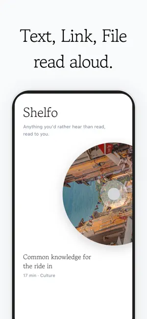 Shelfo: Text to Audiobook screenshot 1