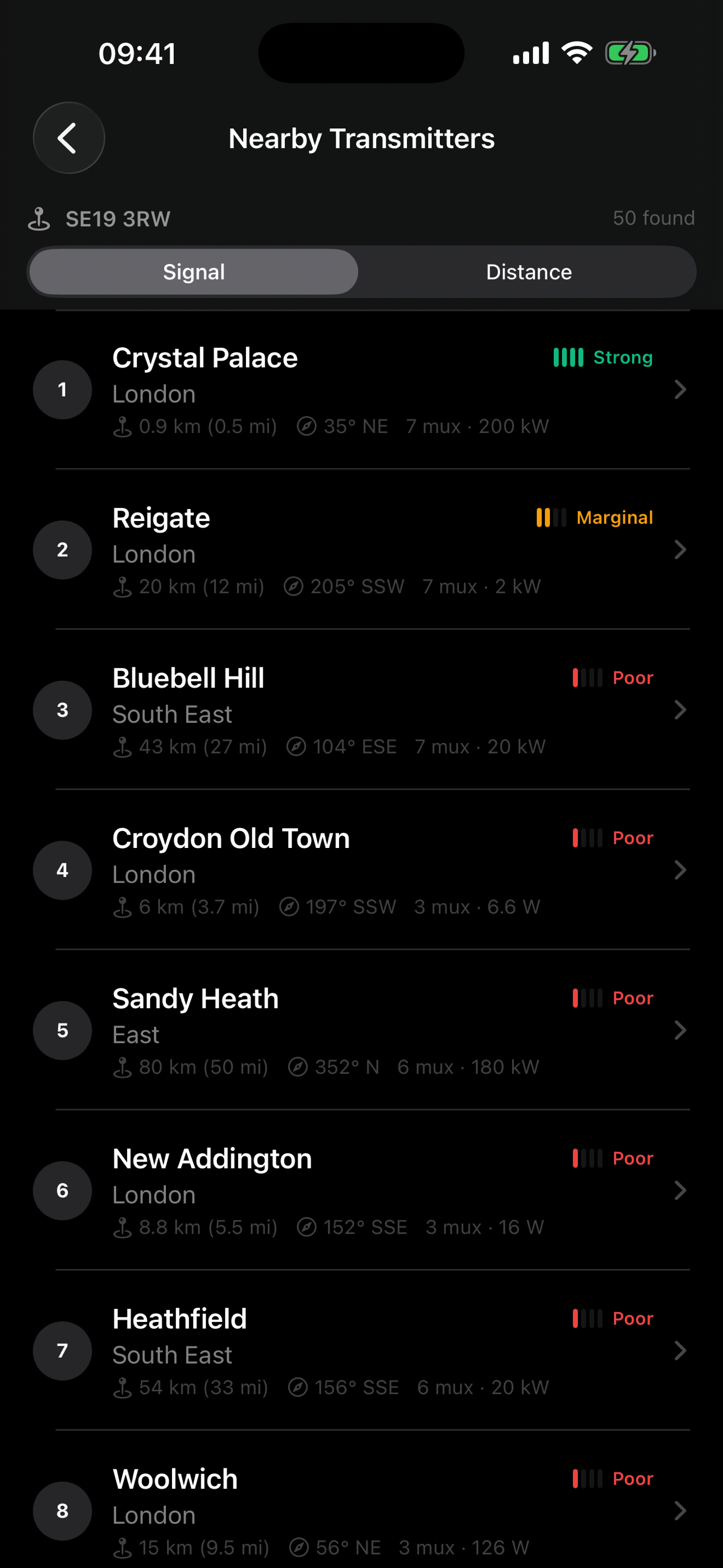Aerial Aligner: Freeview UK screenshot 2