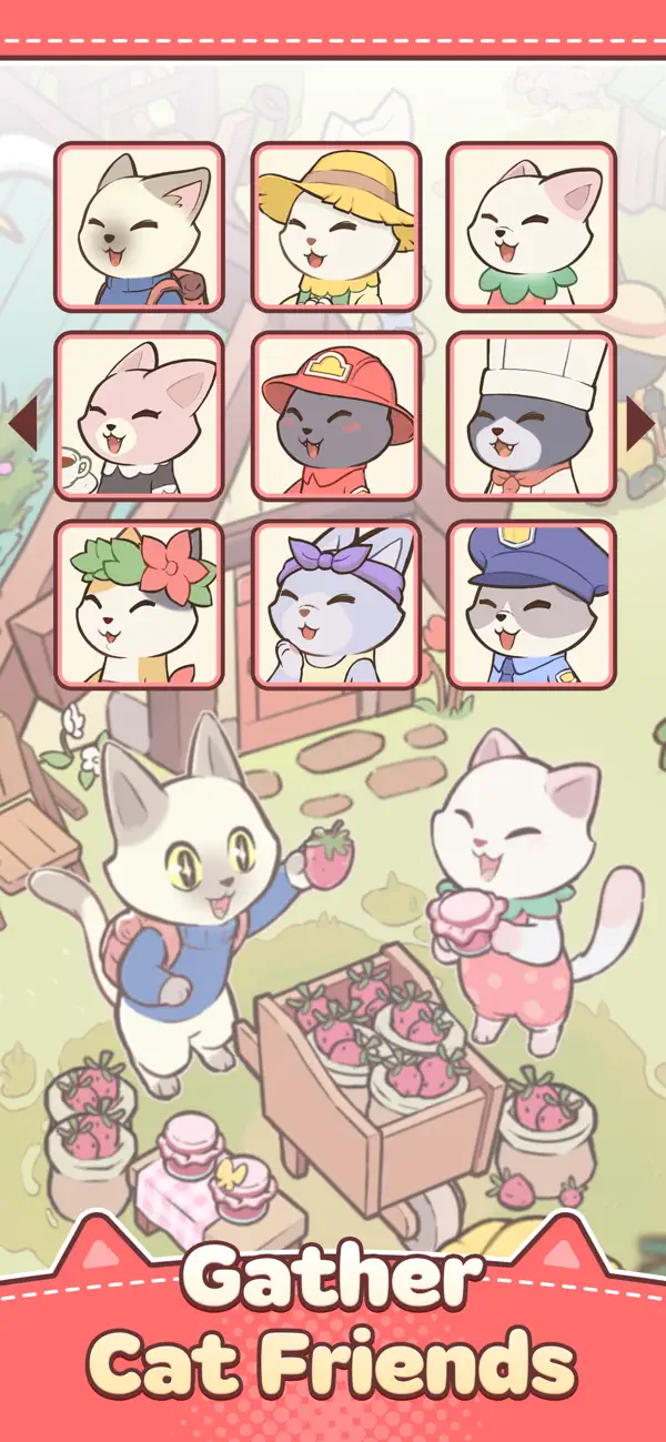 #5. Merge Cat Town (iOS) By: MOBIRIX