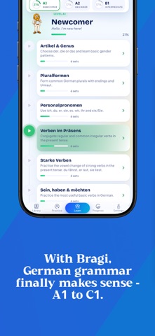 BRAGIflash: Learn German A1-C1 Screenshot 8 of 10