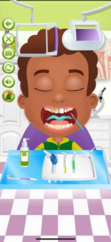 Dentist Office Games for Kids iPhone screenshot