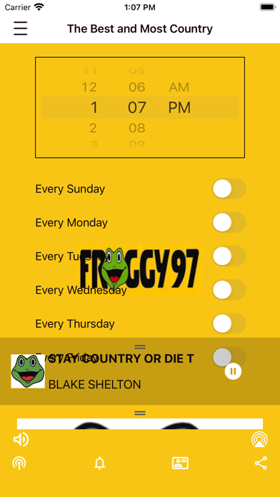 FROGGY 97FM iPhone screenshot 4 - Entertainment app