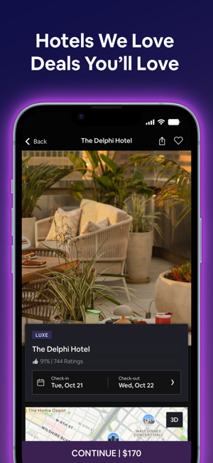 HotelTonight: Sconti Hotel Screenshot