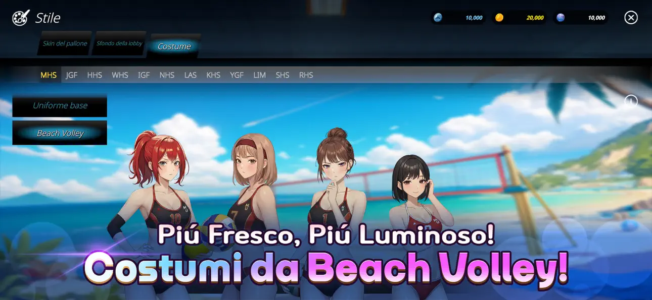 Volley Girls: Volleyball SPIKE Hack screenshot 1 - iOS game interface