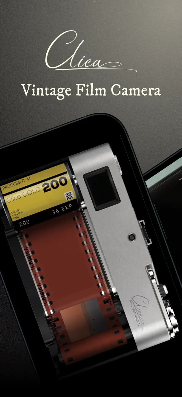 #1. Clica - Authentic Film Camera (iOS) 由: 一个念头
