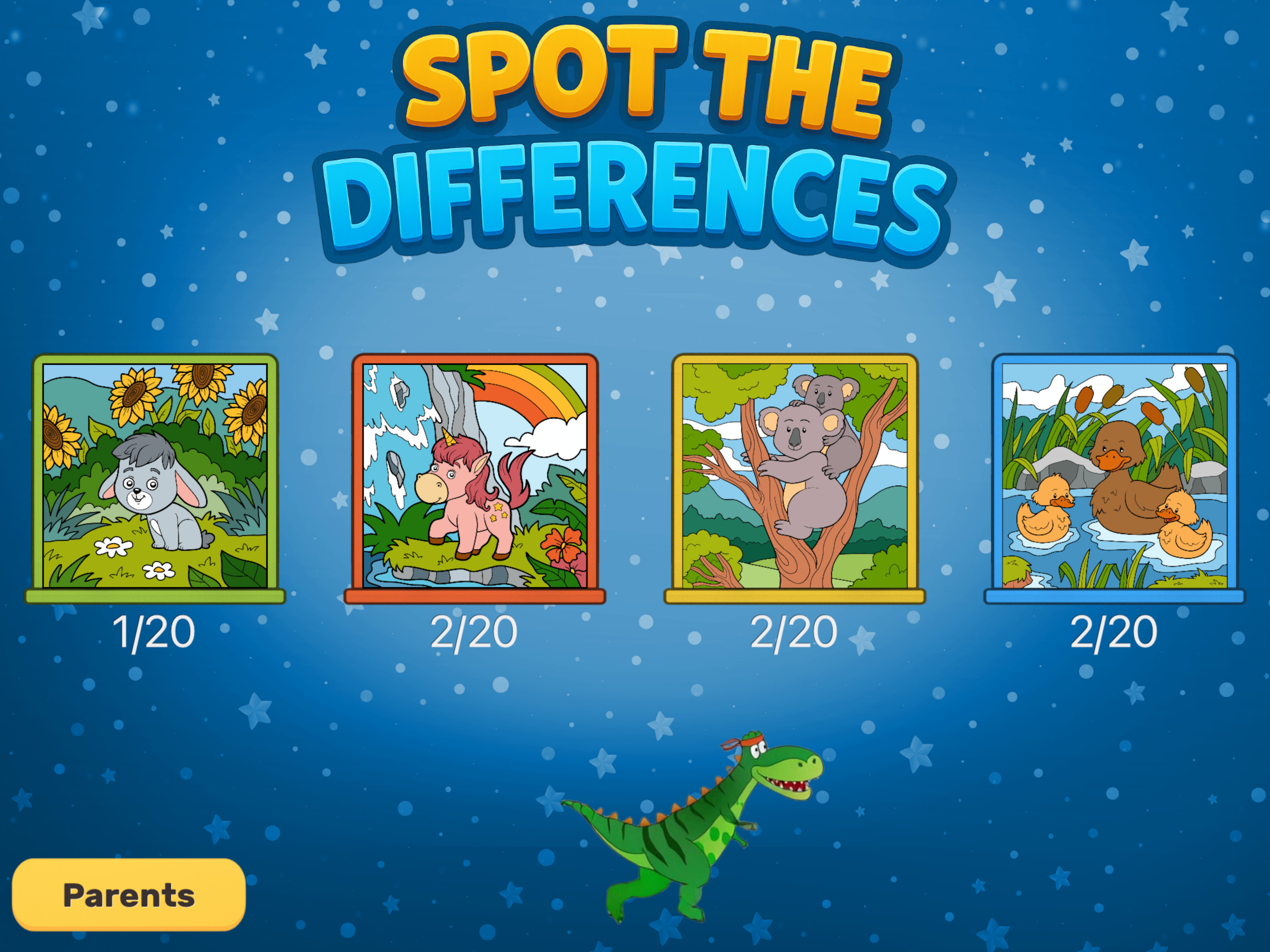 Spot the difference adventure