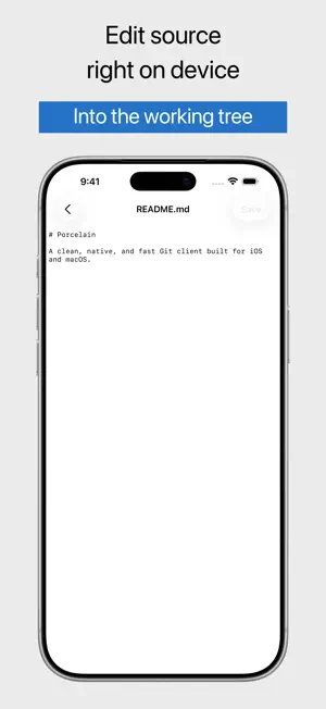 Porcelain Git screenshot 3