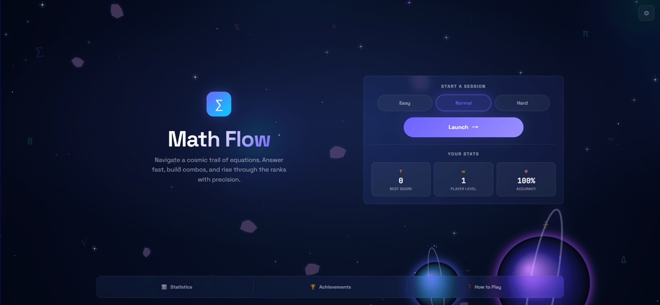 Screenshot 1 of Math Flow - Classic