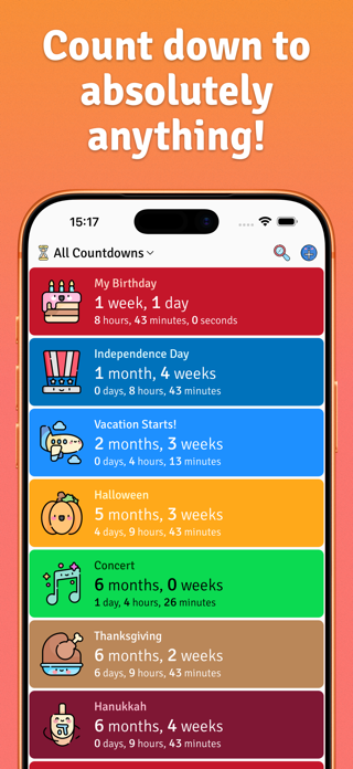 Countdown to Anything! Screenshot 1 of 5