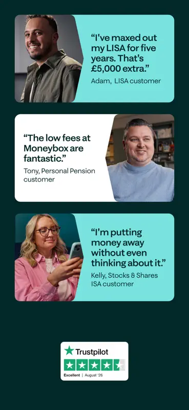 Moneybox - Save and Invest screenshot 3 of 10