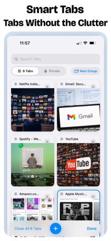 Ghost - Fast Private Browser Screenshot 8 of 9