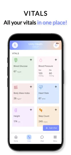 UnityHealth+ screenshot 2