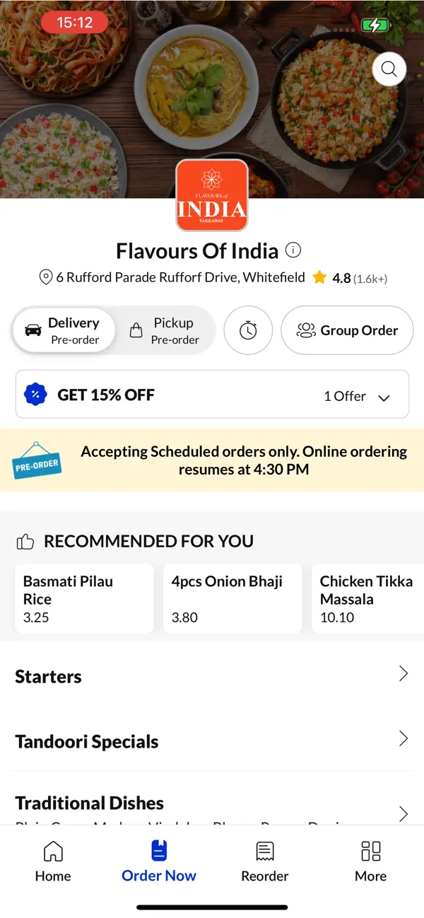 Screenshot #3 pour Flavours Of India.