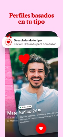Tinder: citas, chat y amigos App Store preview screenshot 5