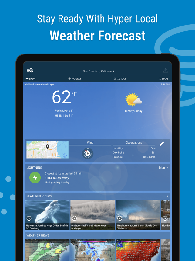 ‎WeatherBug - Radar, Forecast Screenshot