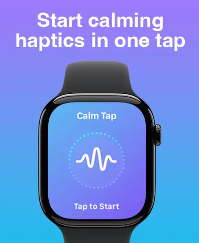 Calm Tap: Haptic Focus Aid screenshot 1