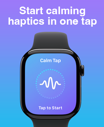 Calm Tap Haptic Focus Aid