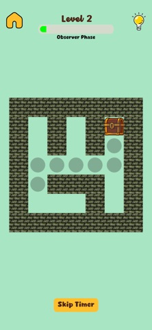 Treasure Hunt Memory Maze Game iPhone screenshot
