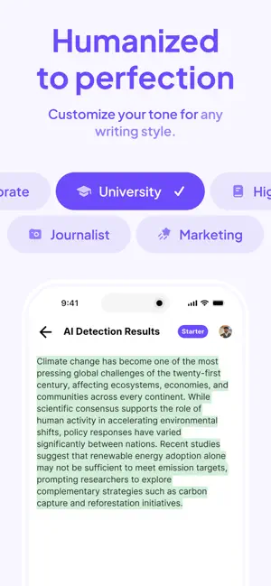 Walter Writes: AI Humanizer screenshot 2