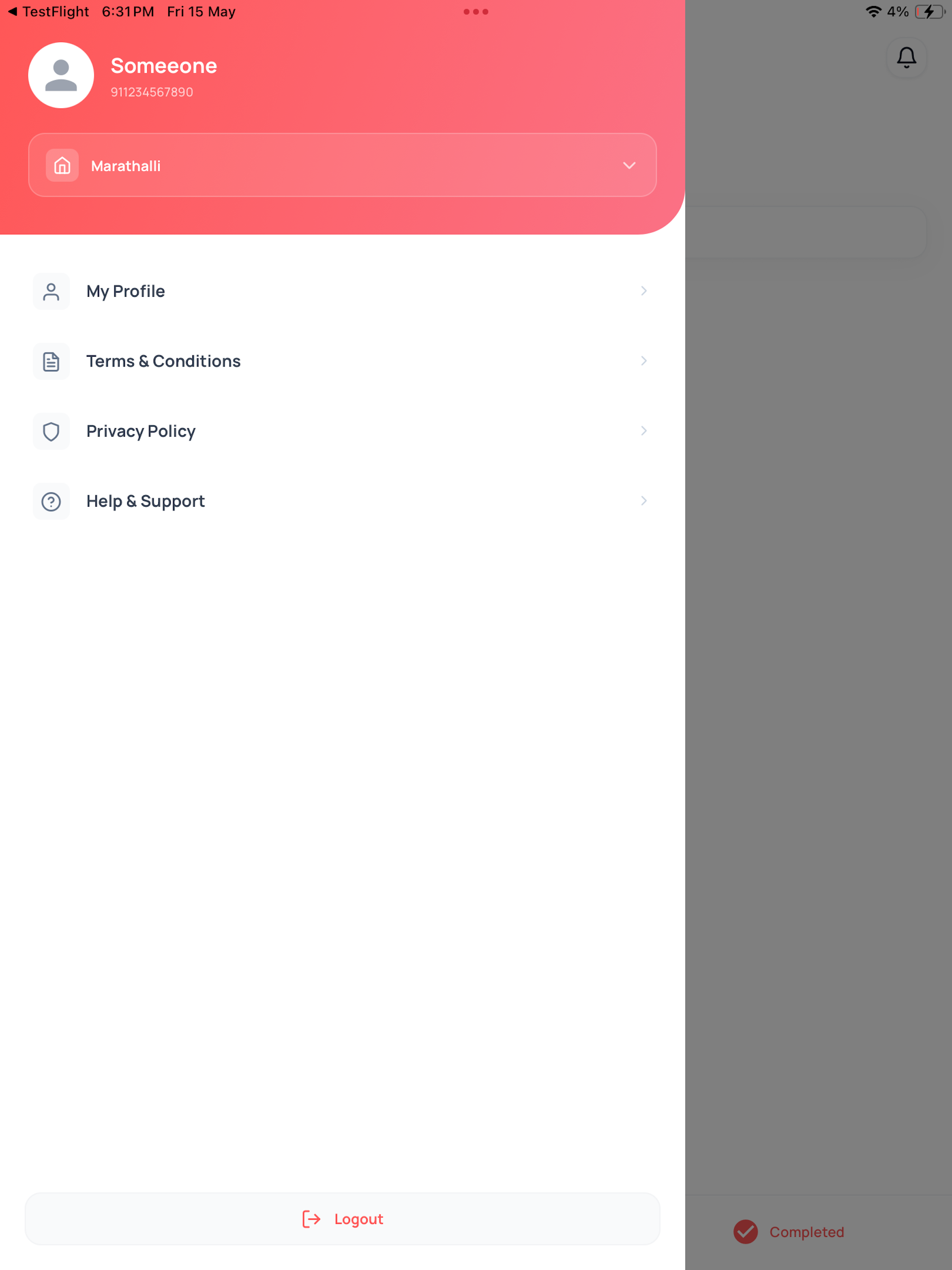 Upride: Instructor screenshot 10
