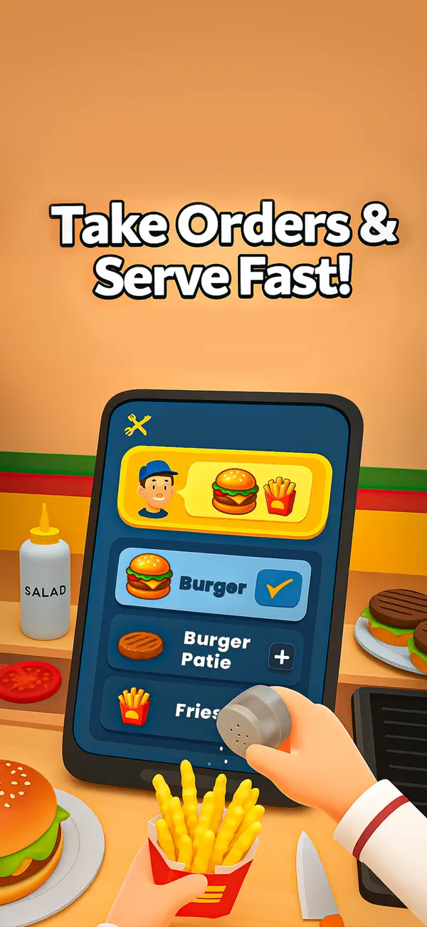 Screenshot #2 pour Food Simulator Drive thru Game